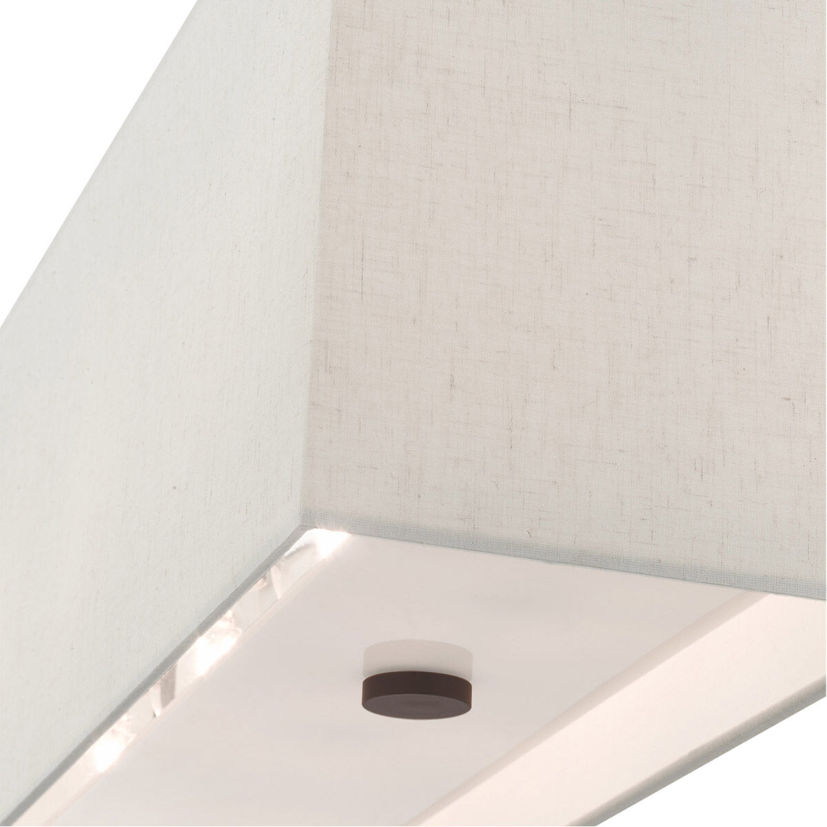 Summit 4 Light 36 inch English Bronze Linear Chandelier Ceiling Light 