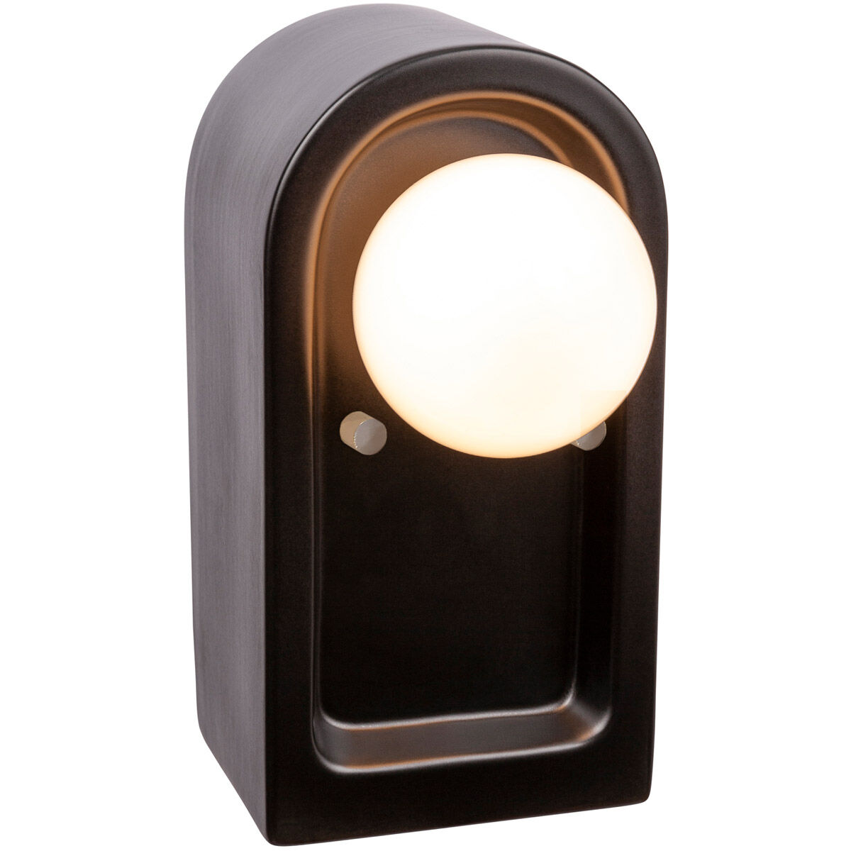 Ambiance Collection 1 Light 4.75 inch Carbon Matte Black Wall Sconce Wall Light