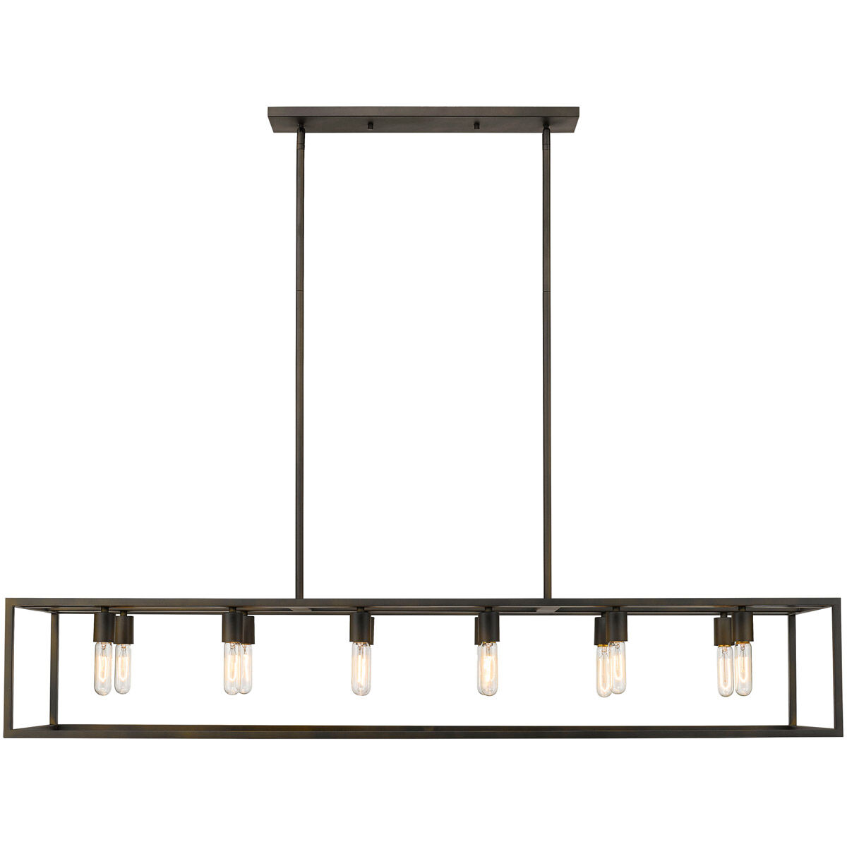 Cobar 12 Light 60 inch Oil-Rubbed Bronze Island Pendant Ceiling Light