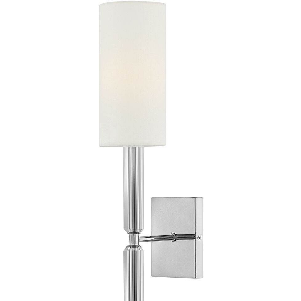 Anika Sconce Wall Light in Chrome