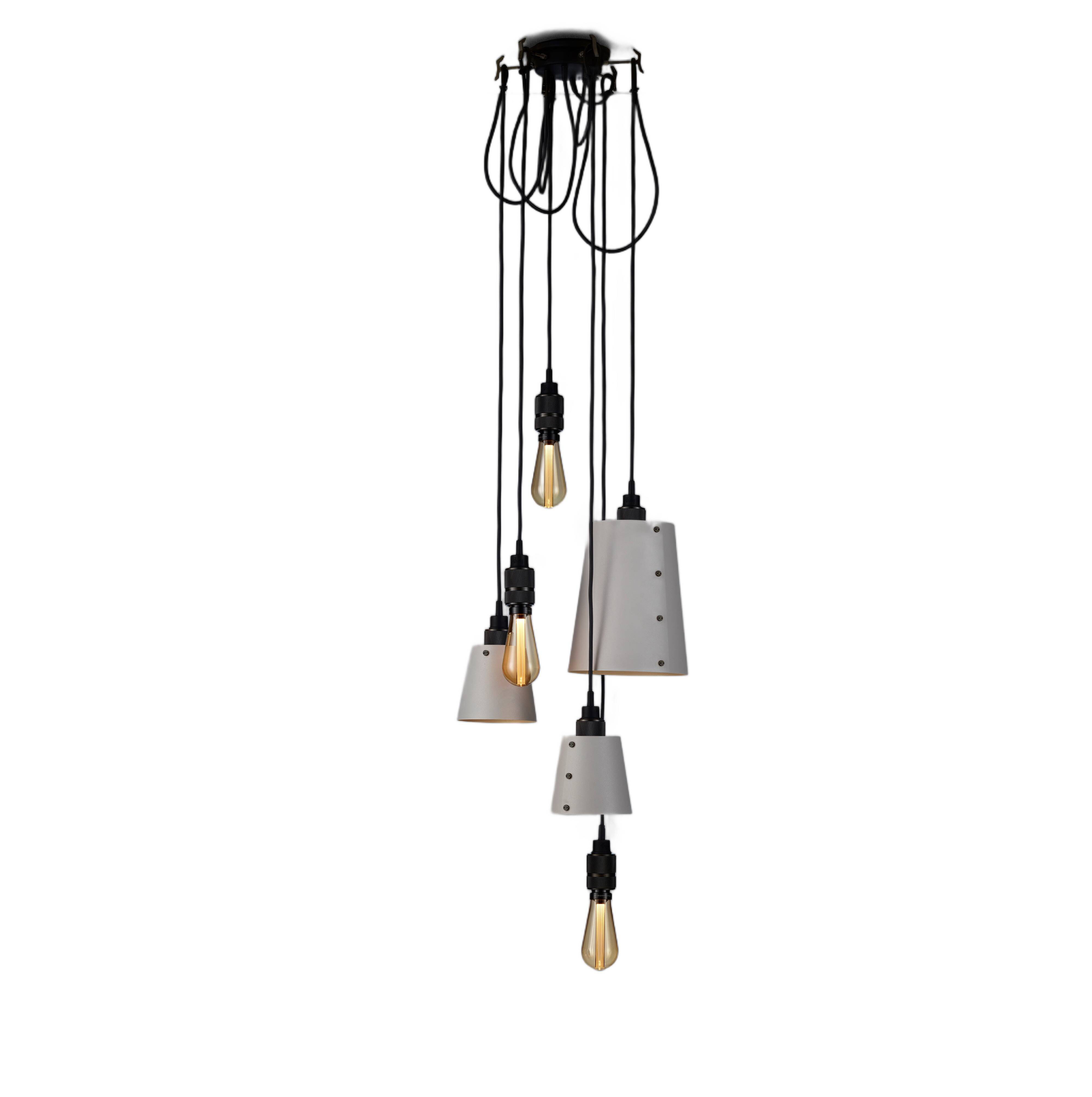 Hooked 6.0 LED 8.27 inch Stone / Smoked Bronze Pendant Ceiling Light, Mix