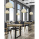 Alabaster Rocks Collection 1 Light 17 inch Brushed Brass Pendant Ceiling Light, Globe Family
