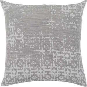 Abstraction 20 X 20 inch Gray Pillow Kit, Square