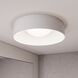 Ilios LED 18 inch Satin White Surface Mount Ceiling Light