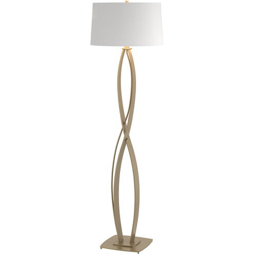 Almost Infinity 59.5 inch 150 watt Soft Gold Floor Lamp Portable Light in Natural Anna