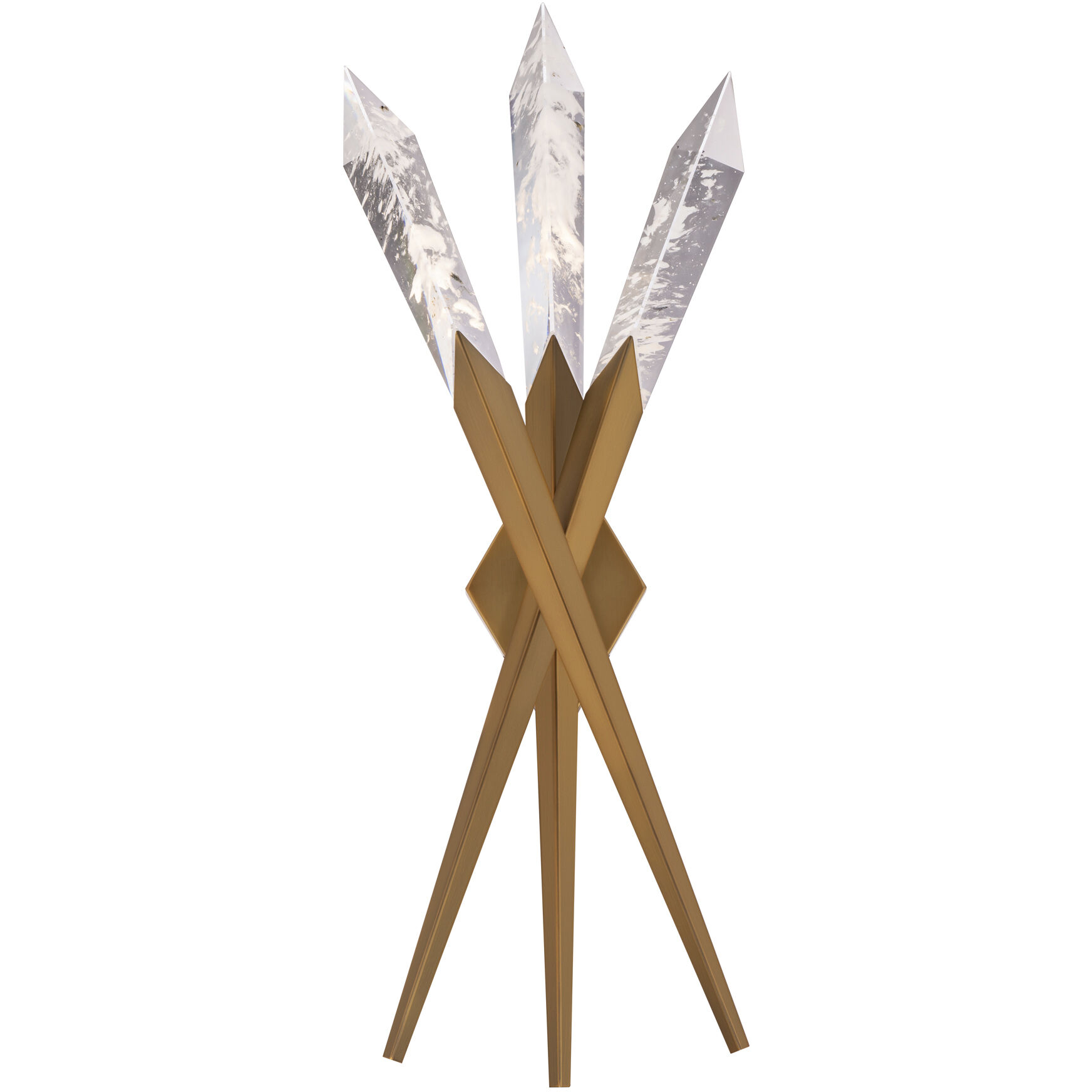 Solitude LED 10 inch Aged Brass Wall Sconce Wall Light, Beyond