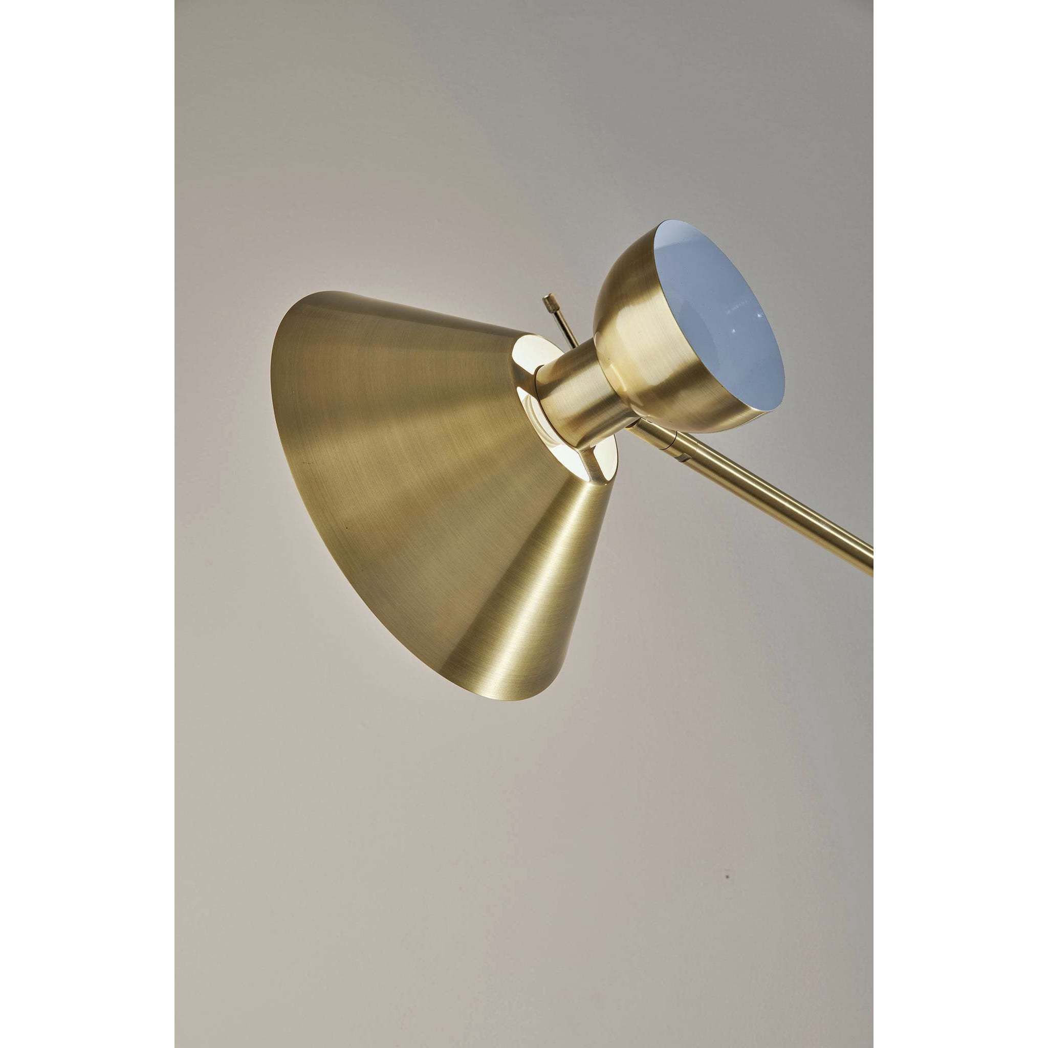 Duke 67.5 inch 100.00 watt Antique Brass Floor Lamp Portable Light