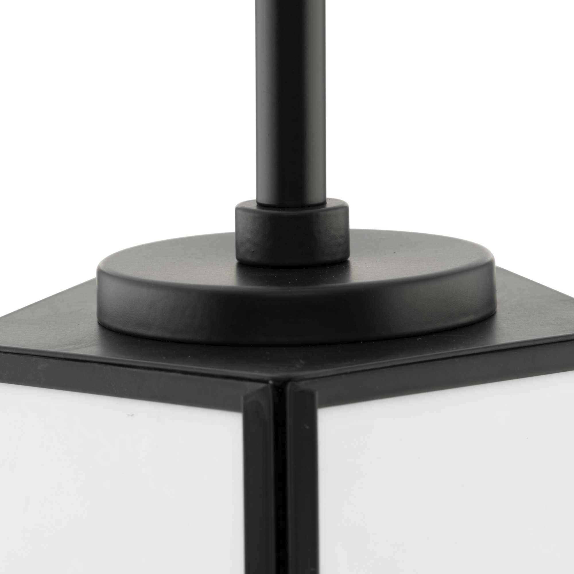 Latham 1 Light 9 inch Matte Black Pendant Ceiling Light
