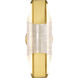 Idris LED 6 inch Vintage Brass Vanity Wall Light