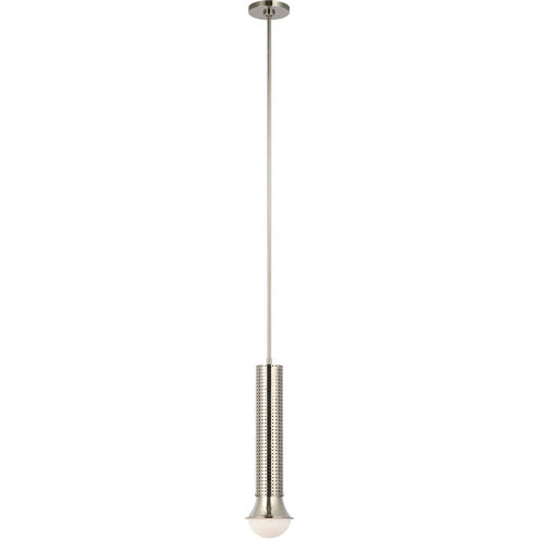 Kelly Wearstler Precision LED 4.5 inch Polished Nickel Elongated Pendant Ceiling Light, Petite