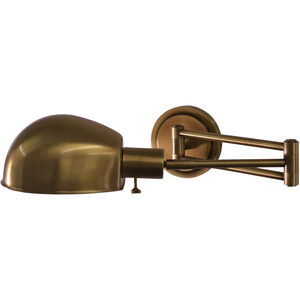 House of Troy Addison 1 Light 5 inch Antique Brass Wall Lamp Wall Light AD425-AB - Open Box