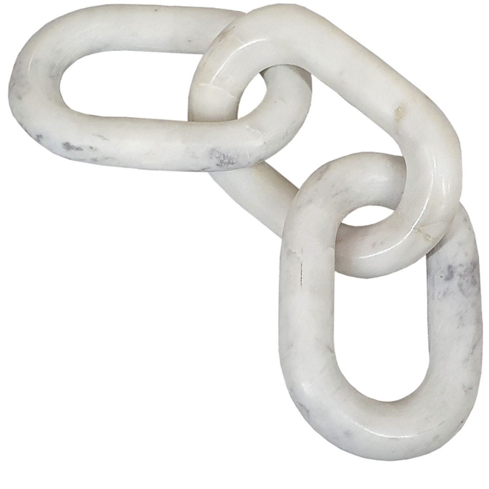 Anita White Marble Chain