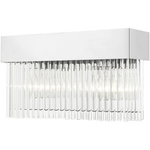 Norwich 2 Light 14 inch Polished Chrome ADA Sconce Wall Light