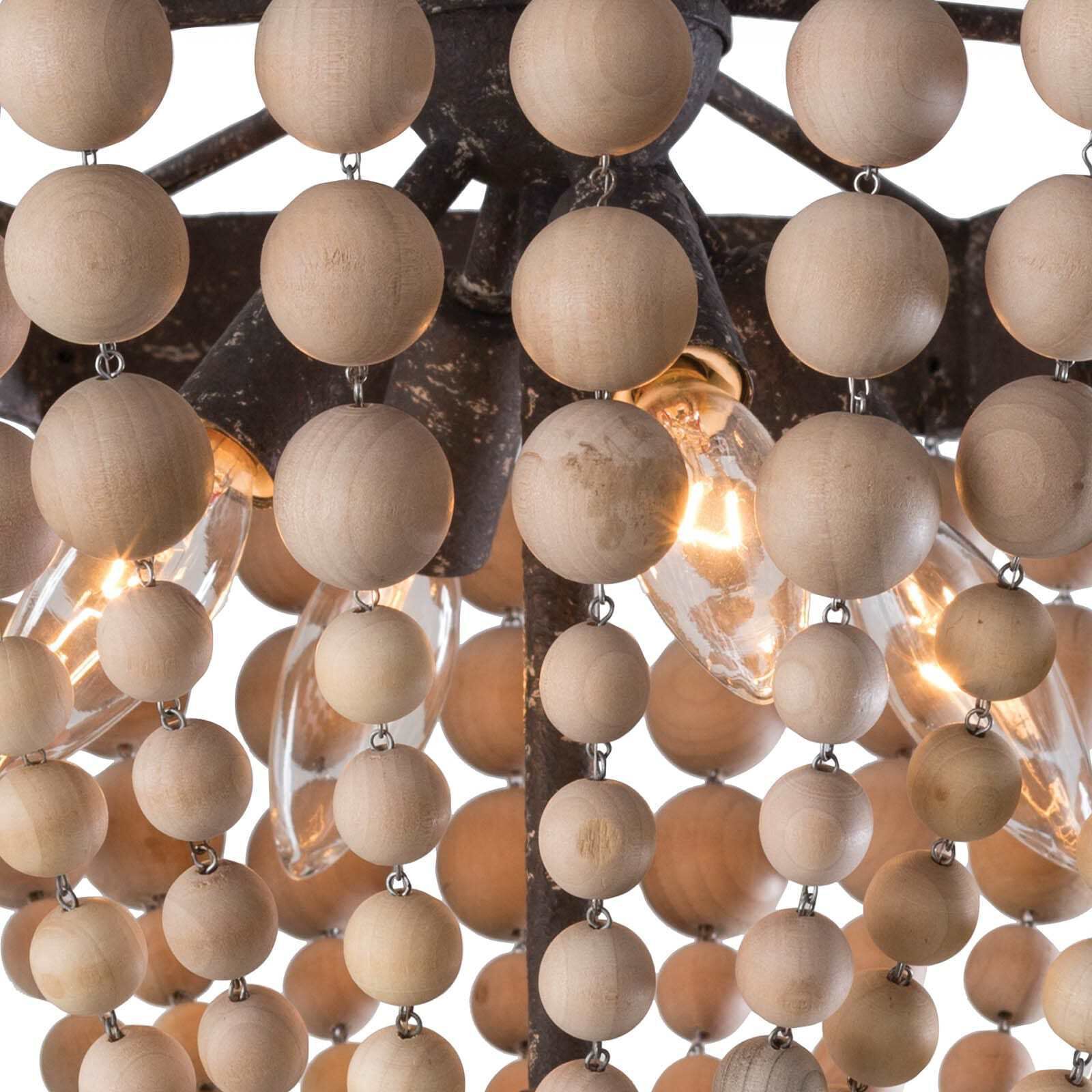 Beaded flush mount ceiling light deals