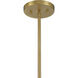 Holton 4 Light 26 inch Warm Brass Chandelier Ceiling Light