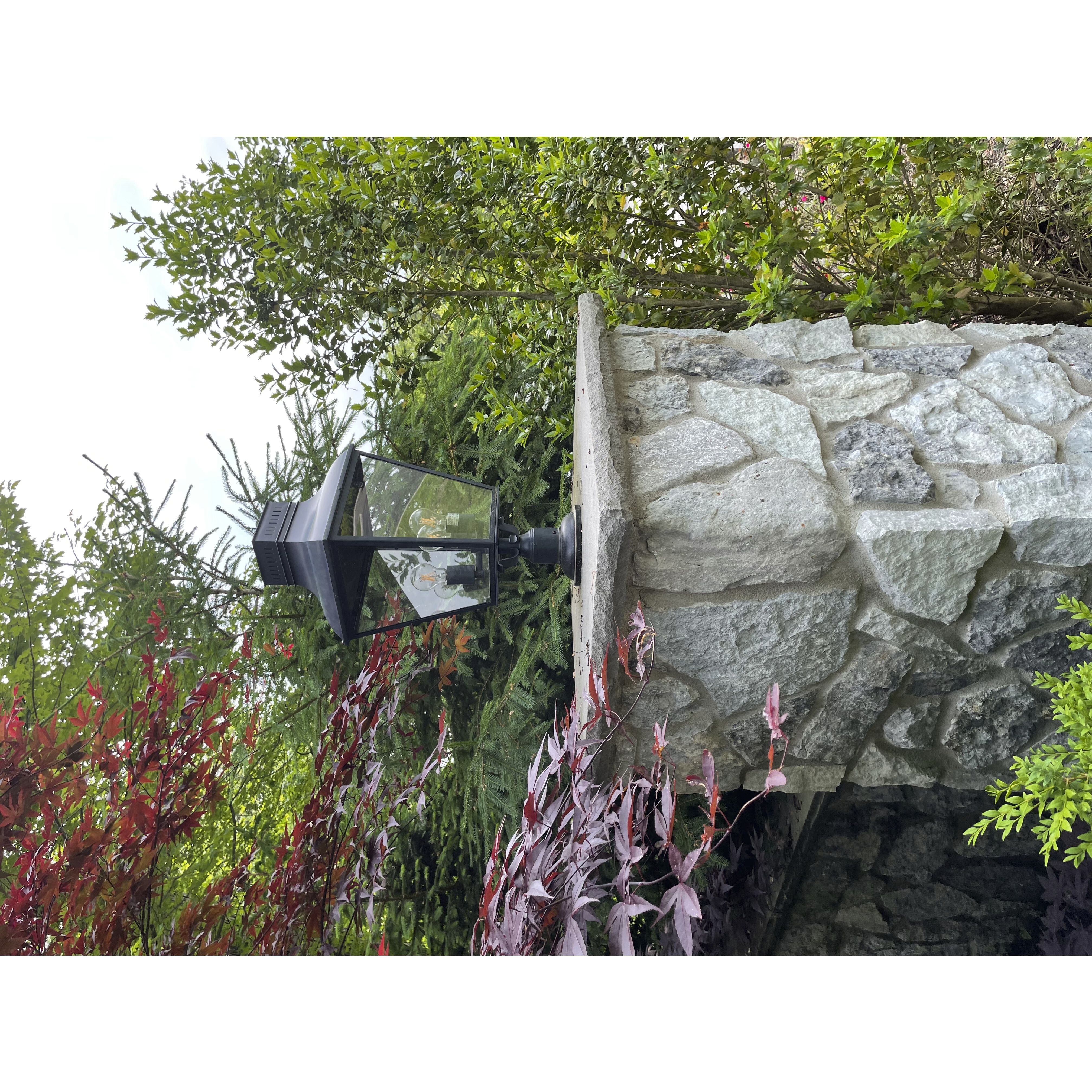 Dumont 3 Light 25 inch Graphite Post