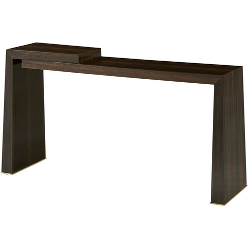 Heron 56.5 X 16 inch Fumed Eucalyptus Console Table