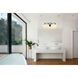 Bryant 4 Light 32 inch Matte Black Vanity Wall Light
