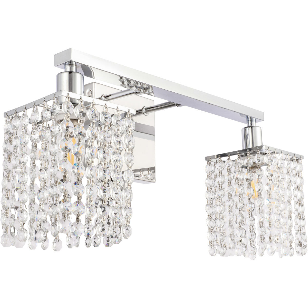 Phineas 2 Light 18 inch Chrome Wall sconce Wall Light