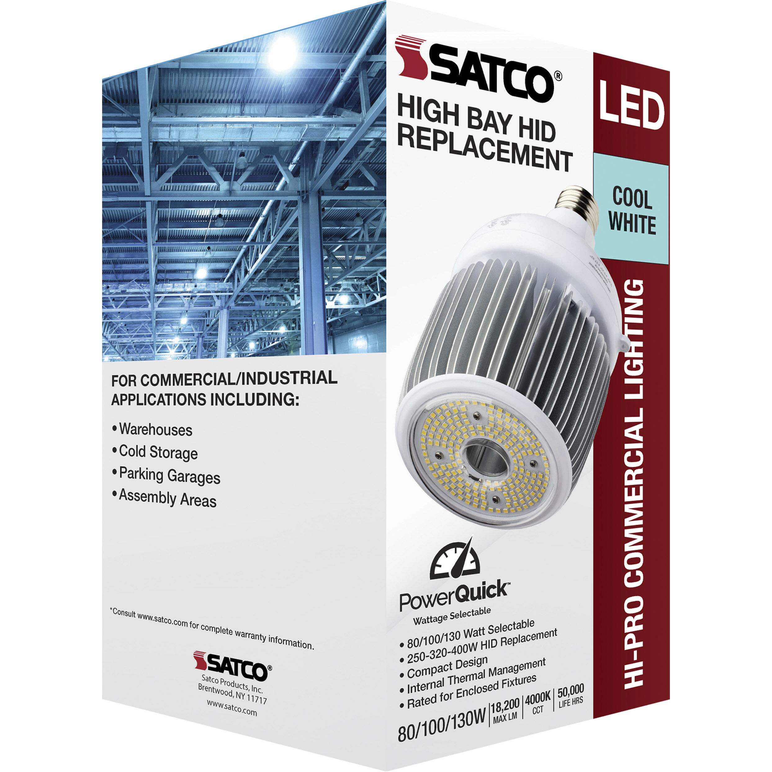 Hi-Pro LED LED Mogul Extended 4000K HID Replacements