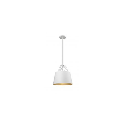 Canada 1 Light 12 inch White/Silver Single Pendant Lighting Ceiling Light