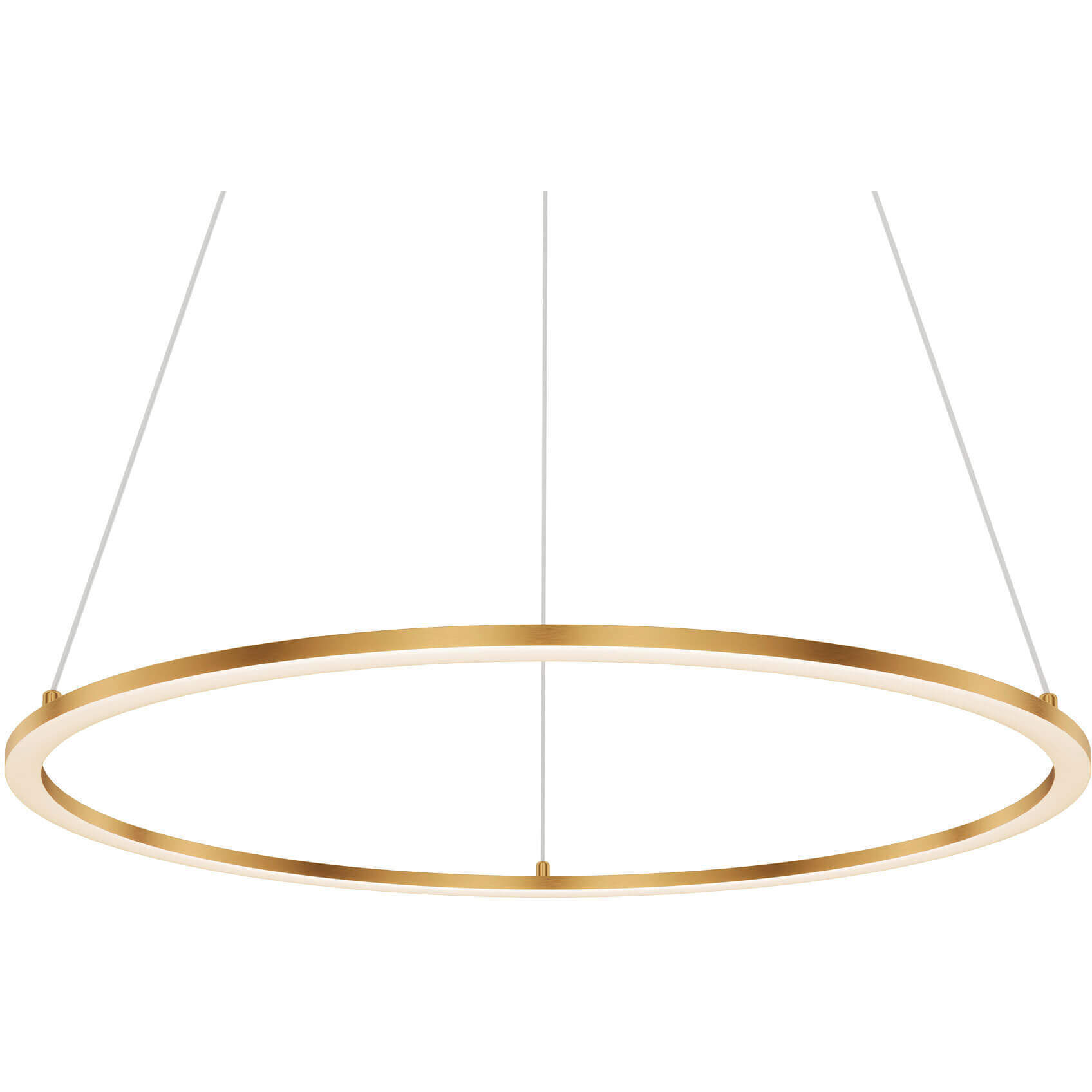 Circa 1 Light 23.6 inch Gold Pendant Ceiling Light