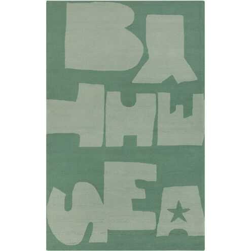 Rain 144 X 108 inch Mint, Aqua Rug