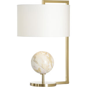 Calabria 22 inch 60.00 watt Gold Table Lamp Portable Light