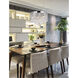 Tully 6 Light 16 inch Chrome Pendant Ceiling Light
