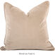 Davida Kay 20 inch Damask Indigo Pillow, with Down Insert