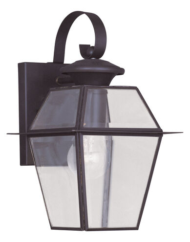 Westover 1 Light 13 inch Bronze Outdoor Wall Lantern