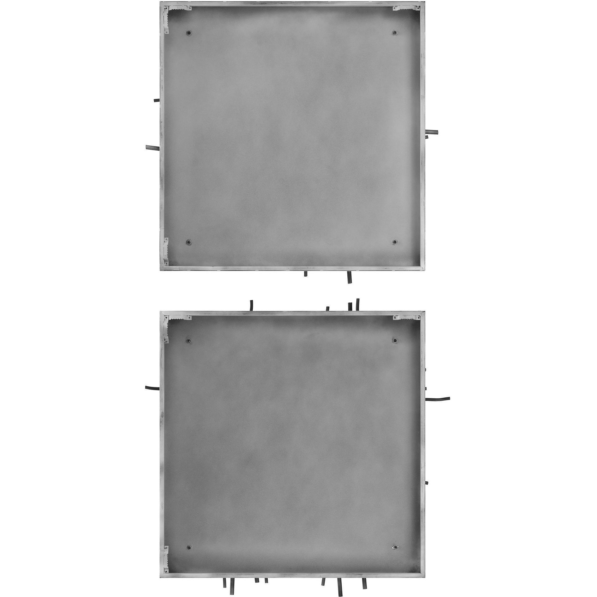 Genesis 23 X 23 inch Metal Wall Decor, Set of 2