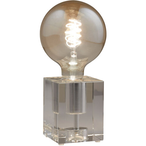 Translucense 4 inch 40.00 watt Clear Table Lamp Portable Light
