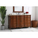 Danville 60 X 60 X 36 inch Teak Vanity Sink Set