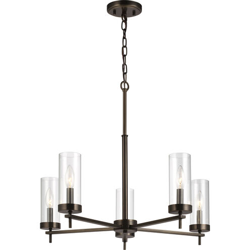 Sean Lavin Zire 5 Light 26 inch Brushed Oil Rubbed Bronze Chandelier Ceiling Light