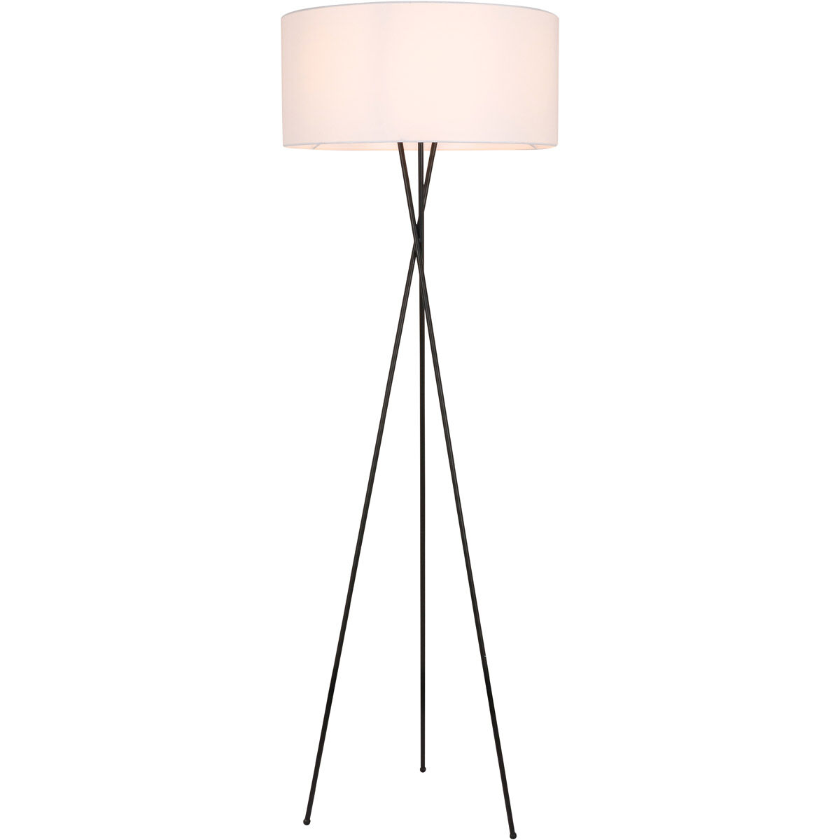 Cason 66 inch 60 watt Black Table lamp Portable Light