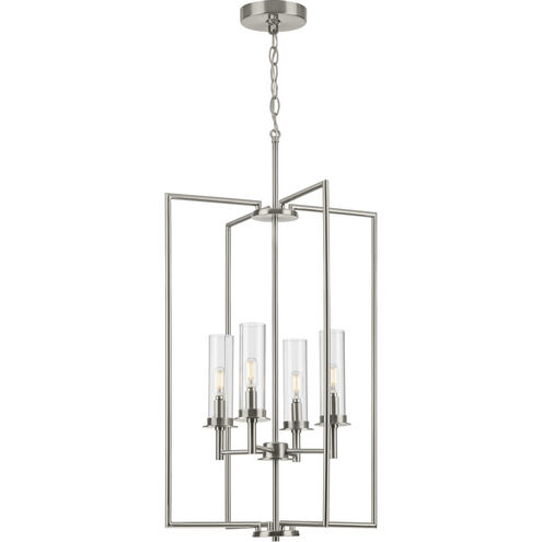 Kellwyn 4 Light 18 inch Brushed Nickel Foyer Pendant Ceiling Light