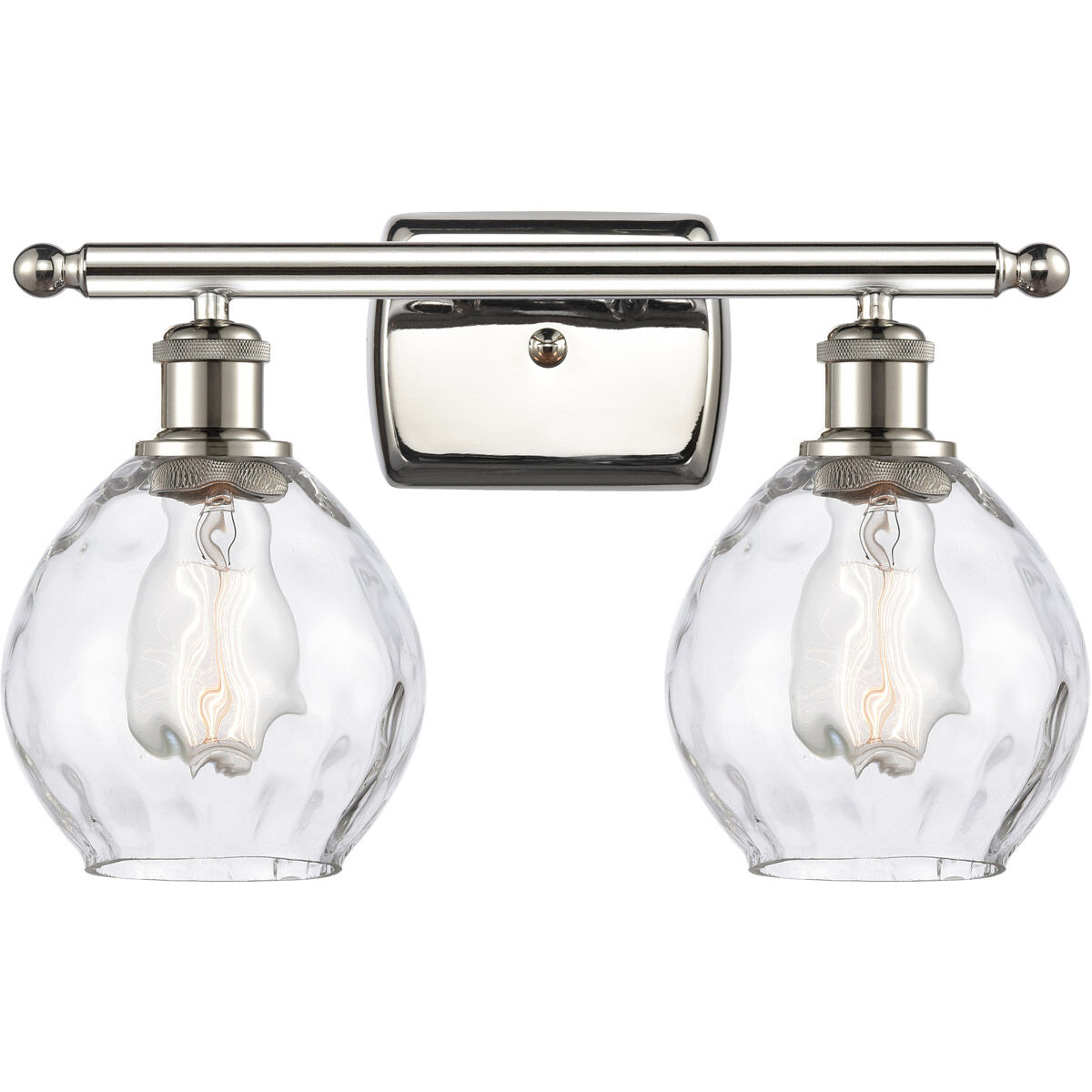 Ballston Small Waverly LED 16 inch Polished Nickel Bath Vanity Light Wall Light, Ballston
