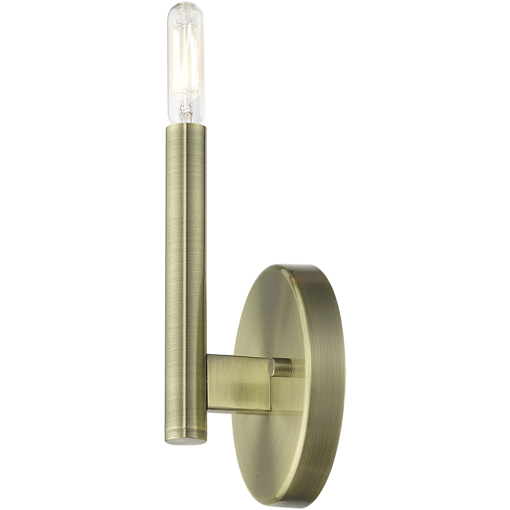 Copenhagen 1 Light 5.13 inch Antique Brass ADA Wall Sconce Wall Light, Single