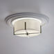 Malen LED 15.5 inch Classic Pewter Flush Mount Ceiling Light