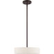 Venlo 4 Light 14 inch Bronze with Antique Brass Accents Pendant Ceiling Light