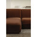 Zandro Brown Sectional, Left