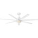 Current 56 inch Matte White Smart Fan