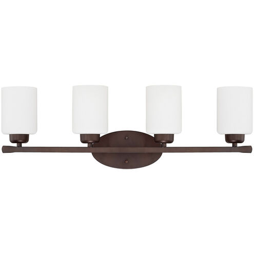 Dixon 4 Light 29 inch Bronze Vanity Light Wall Light