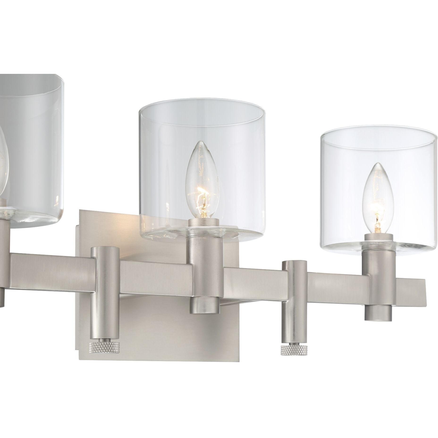 Decato 3 Light 21.25 inch Satin Nickel Vanity Light Wall Light