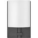 Galerie Avenue LED 6 inch Black ADA Indoor Wall Sconce Wall Light