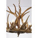 Canada 6 Light 22 inch Natural Horn Chandelier Ceiling Light