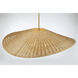 Nestor 3 Light 36 inch Legacy Brass Pendant Ceiling Light