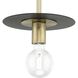 Trimble 1 Light 8.00 inch Mini Pendant