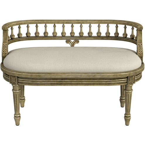 Hathaway 37" Upholstered Bench in Beige